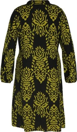 Paprika Halflange, Bedrukte Jurk In Viscose -Trendyo Trendy Winkel 698x1200 19