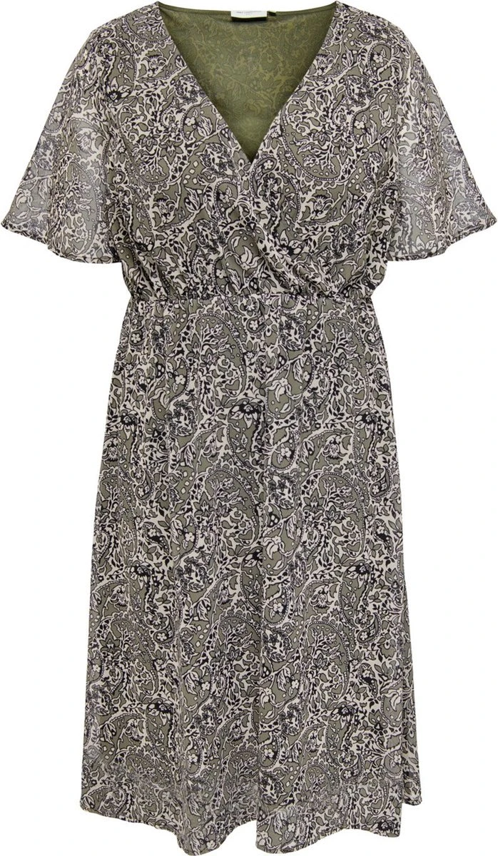 Only Carmakoma Carinessa Jurk Groen Maat 48 3 Only Carmakoma Carinessa Jurk Groen Maat 48