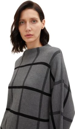 TOM TAILOR Dress Knit Doubleface Dames Jurk - Maat 42 -Trendyo Trendy Winkel 701x1200 3