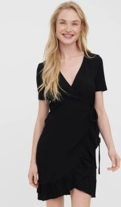 VERO MODA VMHAYA SHORT DRESS GA NOOS Dames Jurk - Maat M -Trendyo Trendy Winkel 701x1200 6