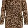 VILA VIRAVEN L/S HIGH NECK SHORT DRESS/DC Dames Jurk - Maat M -Trendyo Trendy Winkel 702x1200 5