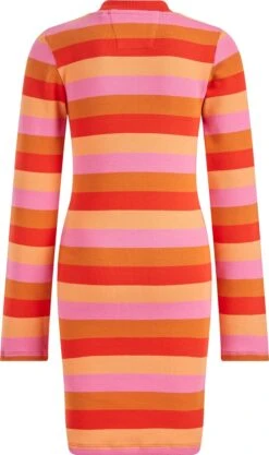 WE Fashion Meisjes Gestreepte Jurk Met Ribstructuur - Maat 110/116 -Trendyo Trendy Winkel 711x1200 2