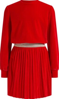 WE Fashion Meisjes Jurk Van Velvet