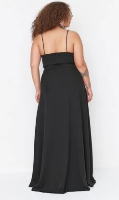 Trendyol Vrouwen Standaard Mouw Vierkante Kraag Bodycon Plus Size Jurk -Trendyo Trendy Winkel 717x1200 12