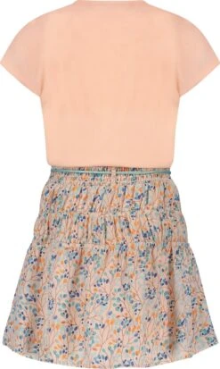 Nono Manyu Combi Dress Jersey Jurken Meisjes - Rok - Jurk - Roze - Maat 134/140 -Trendyo Trendy Winkel 718x1200 5