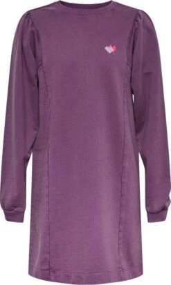 PIECES LPGAHOA LS SWEAT DRESS BC TW Meisjes Jurk - Maat 146/152