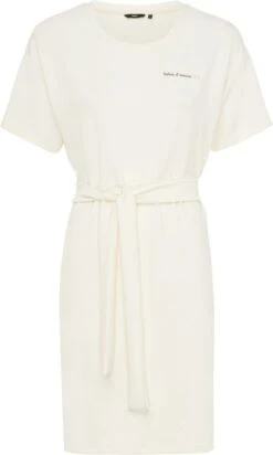 Mexx Knotted Short Sleeve Jurk Dames - Off White - Maat S 16 Mexx Knotted Short Sleeve Jurk Dames - Off White - Maat S -Trendyo Trendy Winkel 720x1200 5