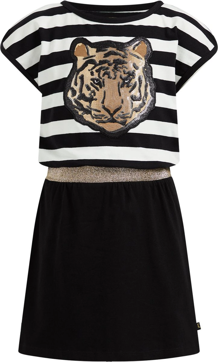WE Fashion Meisjes Gestreepte Jurk 3 WE Fashion Meisjes Gestreepte Jurk