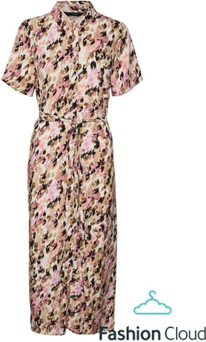 Vero Moda Jurk Vmeasy S/s Long Shirt Dress R1 Wvn 10286792 Tigers Eye/ina Dames Maat - M 12 Vero Moda Jurk Vmeasy S/s Long Shirt Dress R1 Wvn 10286792 Tigers Eye/ina Dames Maat - M - Afbeelding 10