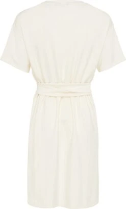 Mexx Knotted Short Sleeve Jurk Dames - Off White - Maat S 15 Mexx Knotted Short Sleeve Jurk Dames - Off White - Maat S -Trendyo Trendy Winkel 724x1200 4