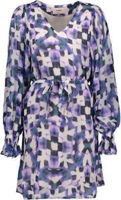 Freebird Wv-aop-ethnic-vis-23- Jurken Dames - Kleedje - Rok - Jurk - Paars - Maat S -Trendyo Trendy Winkel 728x1200 6
