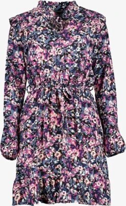 Twoday Dames Jurk Met Bloemprint - Roze - Maat M