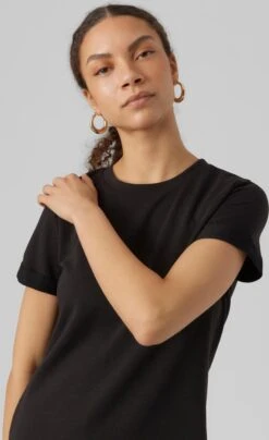 VERO MODA VMSASHAMILLA SS SWEAT DRESS NOOS Dames Jurk - Maat L -Trendyo Trendy Winkel 733x1200 8