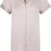 LingaDore Satijn Pyjama Jurk - 6801PD - Olijf - S