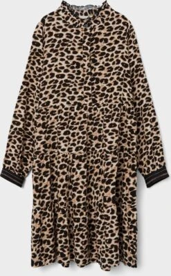 NAME IT NKFNAGIRA LS DRESS NN NOOS Meisjes Jurk - Maat 116