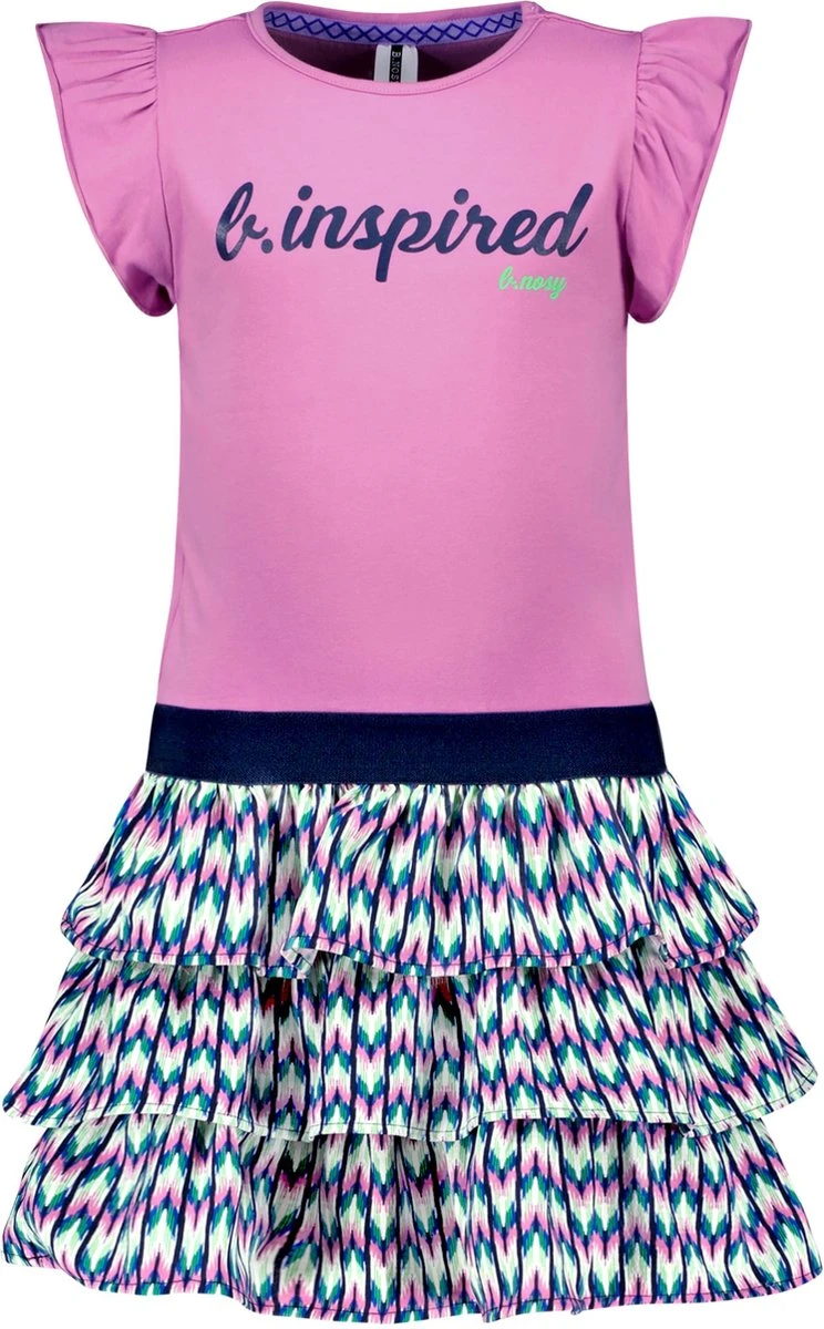 B.Nosy - Jurk Illona - Orchid - Maat 116 2 B.Nosy - Jurk Illona - Orchid - Maat 116