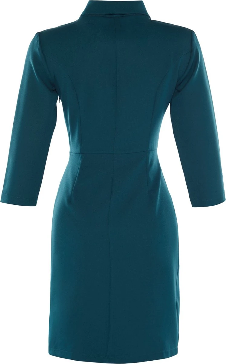 Trendyol Vrouwen Standaard Mouw Cache-coeur A-lijn Jurk 10 Trendyol Vrouwen Standaard Mouw Cache-coeur A-lijn Jurk - Afbeelding 8