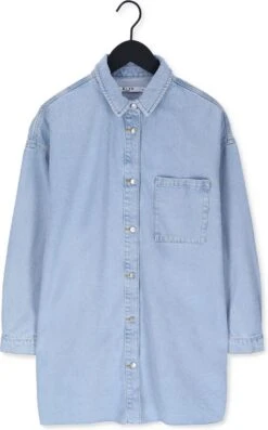 NA-KD Raw Edge Denim Dress Dames Jurk - Maat 36 -Trendyo Trendy Winkel 747x1200 5