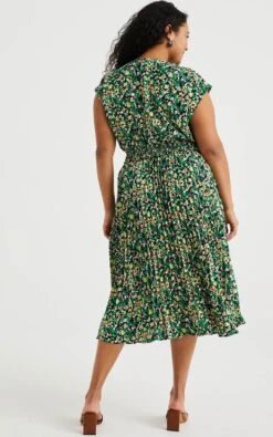 WE Fashion Dames Plissé Jurk - Curve -Trendyo Trendy Winkel 751x1200 8