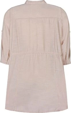 Zhenzi Kyleigh Jurk Beige S 42/44 -Trendyo Trendy Winkel 754x1200 7