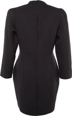 Trendyol Vrouwen Ballon Mouw Staande Kraag Bodycon Plus Size Jurk 21 Trendyol Vrouwen Ballon Mouw Staande Kraag Bodycon Plus Size Jurk -Trendyo Trendy Winkel 755x1200 11