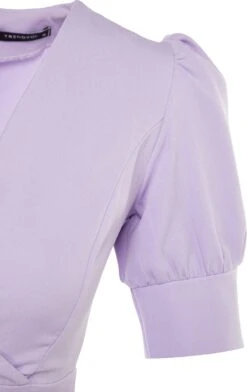 Trendyol Vrouwen Ballon Mouw Cache-coeur A-lijn Jurk -Trendyo Trendy Winkel 757x1200 5