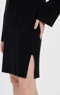 VERO MODA VMGOLD NEEDLE WIDE LS Ronde Hals DRESS Dames Jurk - Maat L -Trendyo Trendy Winkel 762x1200 1