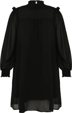 Paprika Korte, Effen Jurk In Voile Met Smokwerk 15 Paprika Korte, Effen Jurk In Voile Met Smokwerk -Trendyo Trendy Winkel 763x1200