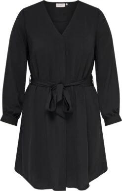 ONLY CARMAKOMA ONLY Jurk CARDEFINI V Hals Crepe