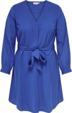 ONLY CARMAKOMA ONLY Jurk CARDEFINI V Hals Crepe