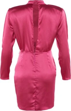 Trendyol Vrouwen Standaard Mouw Staande Kraag Omslag Jurk -Trendyo Trendy Winkel 768x1200 5