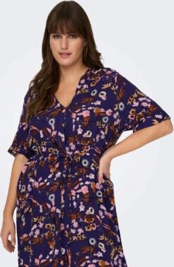 Only Carmakoma Carnova Jurk Blauw Maat 48 -Trendyo Trendy Winkel 784x1200 13