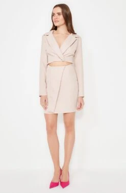 Trendyol Vrouwen Standaard Mouw Cache-coeur Omslag Jurk -Trendyo Trendy Winkel 784x1200 3