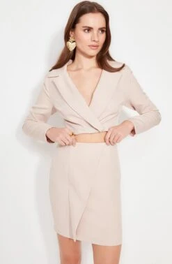 Trendyol Vrouwen Standaard Mouw Cache-coeur Omslag Jurk -Trendyo Trendy Winkel 785x1200 4