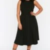 Trendyol Vrouwen Standaard Mouw Ronde Hals A-lijn Plus Size Jurk -Trendyo Trendy Winkel 785x1200 9