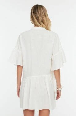 Trendyol Vrouwen Gepofte/ruche Mouw Lieve Schat Aangerimpelde Jurk Jurk -Trendyo Trendy Winkel 793x1200 2