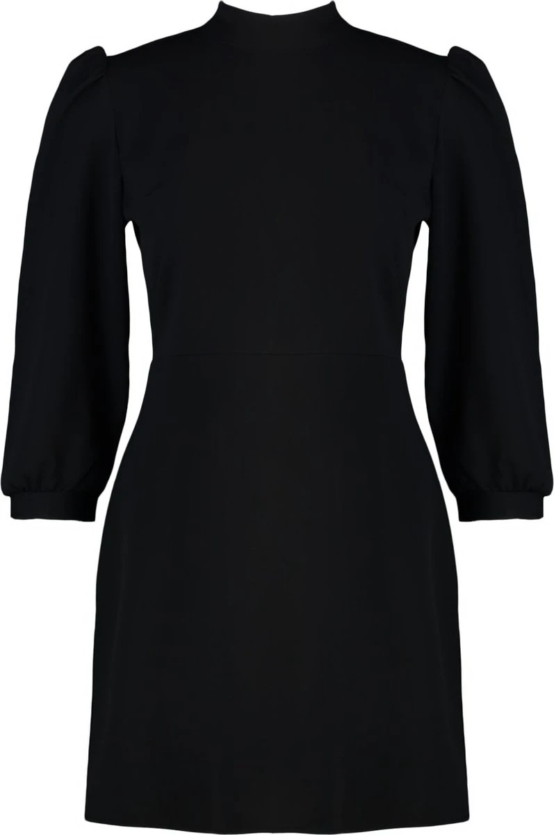 Trendyol Vrouwen Ballon Mouw Staande Kraag A-lijn Plus Size Jurk 9 Trendyol Vrouwen Ballon Mouw Staande Kraag A-lijn Plus Size Jurk - Afbeelding 7