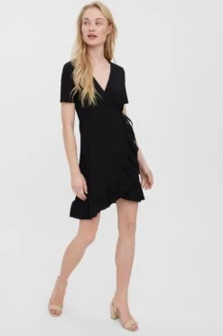 VERO MODA VMHAYA SHORT DRESS GA NOOS Dames Jurk - Maat M -Trendyo Trendy Winkel 797x1200 4