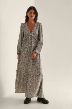 Na-kd Maxi-jurk Met Ballonmouwen En Ruches- Maat EU 40 7 Na-kd Maxi-jurk Met Ballonmouwen En Ruches- Maat EU 40 -Trendyo Trendy Winkel 798x1200 13