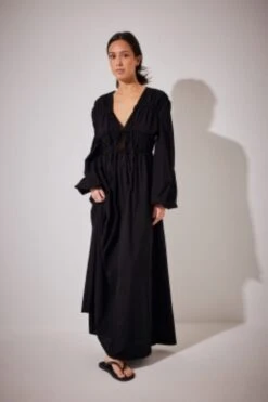 NA-KD Drawstring Detailed Dress Dames Jurk - Maat 34