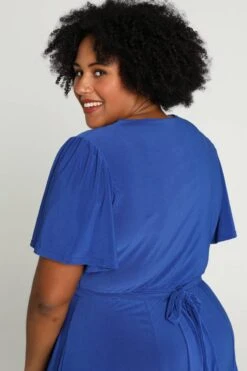 Paprika Korte, Effen Bow Jurk Met Smokwerk Op De Taille -Trendyo Trendy Winkel 799x1200 91