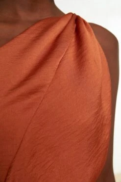 Trendyol Vrouwen Een Schouder Asymmetrische Kraag Omslag Jurk -Trendyo Trendy Winkel 800x1200 1013