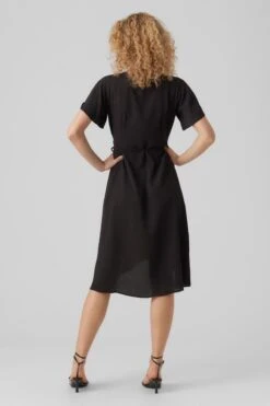 VERO MODA VMSAKI SS CALF WRAP DRESS WVN GA NOOS Dames Jurk - Maat M -Trendyo Trendy Winkel 800x1200 1021