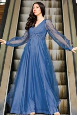 Merkloos PATIRTI- - Avond Jurk - Feestjurk - Dames Feestjurk -Galajurk-PATIRTI-Maxi Dress - Evening Dress - Party Dress - Ladies Party Dress -Prom Dress