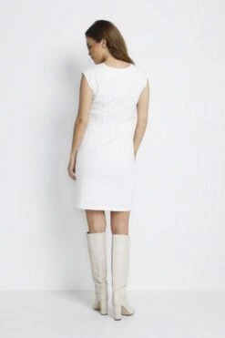 Kaffe India V-Neck Dress Dames Jurk - Maat M -Trendyo Trendy Winkel 800x1200 1133