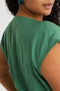 WE Fashion Dames Plissé Jurk - Curve -Trendyo Trendy Winkel 800x1200 1176