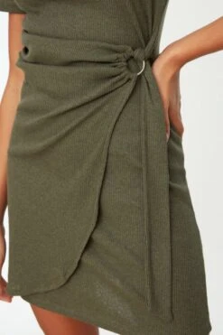 Trendyol Vrouwen Standaard Mouw Ronde Hals Omslag Jurk -Trendyo Trendy Winkel 800x1200 1190