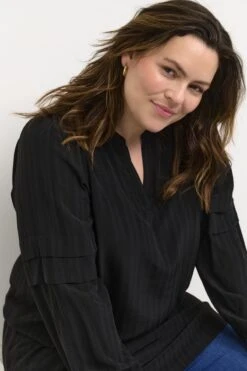 Kaffe Curve KChella Dress Dames Jurk - Maat 46 -Trendyo Trendy Winkel 800x1200 1223