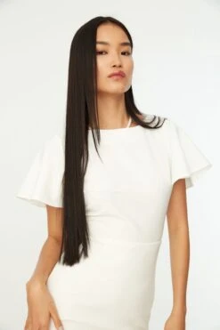 Trendyol Vrouwen Fluit Mouw Boothals Omslag Jurk -Trendyo Trendy Winkel 800x1200 1227