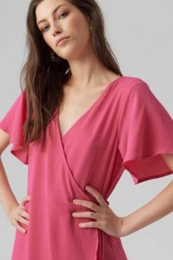 Vero Moda Jurk Vmsaki Ss Calf Wrap Dress Wvn Ga No 10287361 Pink Yarrow Dames Maat - M 10 Vero Moda Jurk Vmsaki Ss Calf Wrap Dress Wvn Ga No 10287361 Pink Yarrow Dames Maat - M -Trendyo Trendy Winkel 800x1200 1295